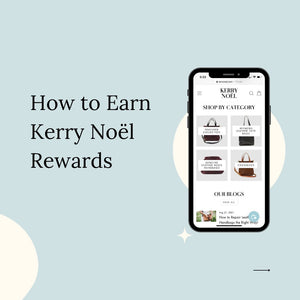 Shop and share with Kerry Noël to redeem rewards for handmade leather bags and leather handbags made in the USA!