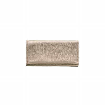Women's  Leather Wallet in Platinum by Kerry Noël.