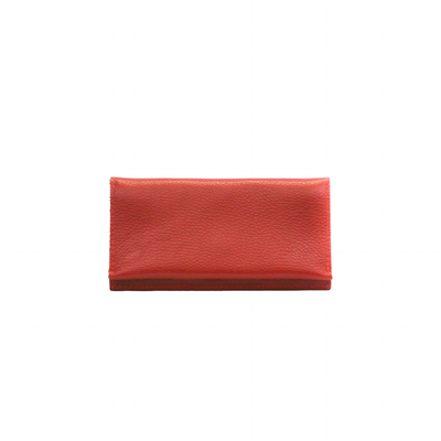 Women's  Leather Wallet in Red by Kerry Noël.