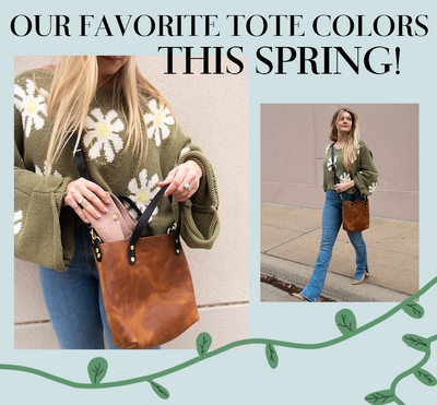 The Perfect Leather Tote Colors for Spring
