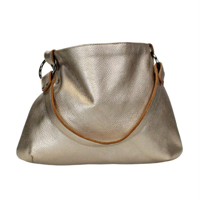 Kerry Noël Leather Hobo Handbag