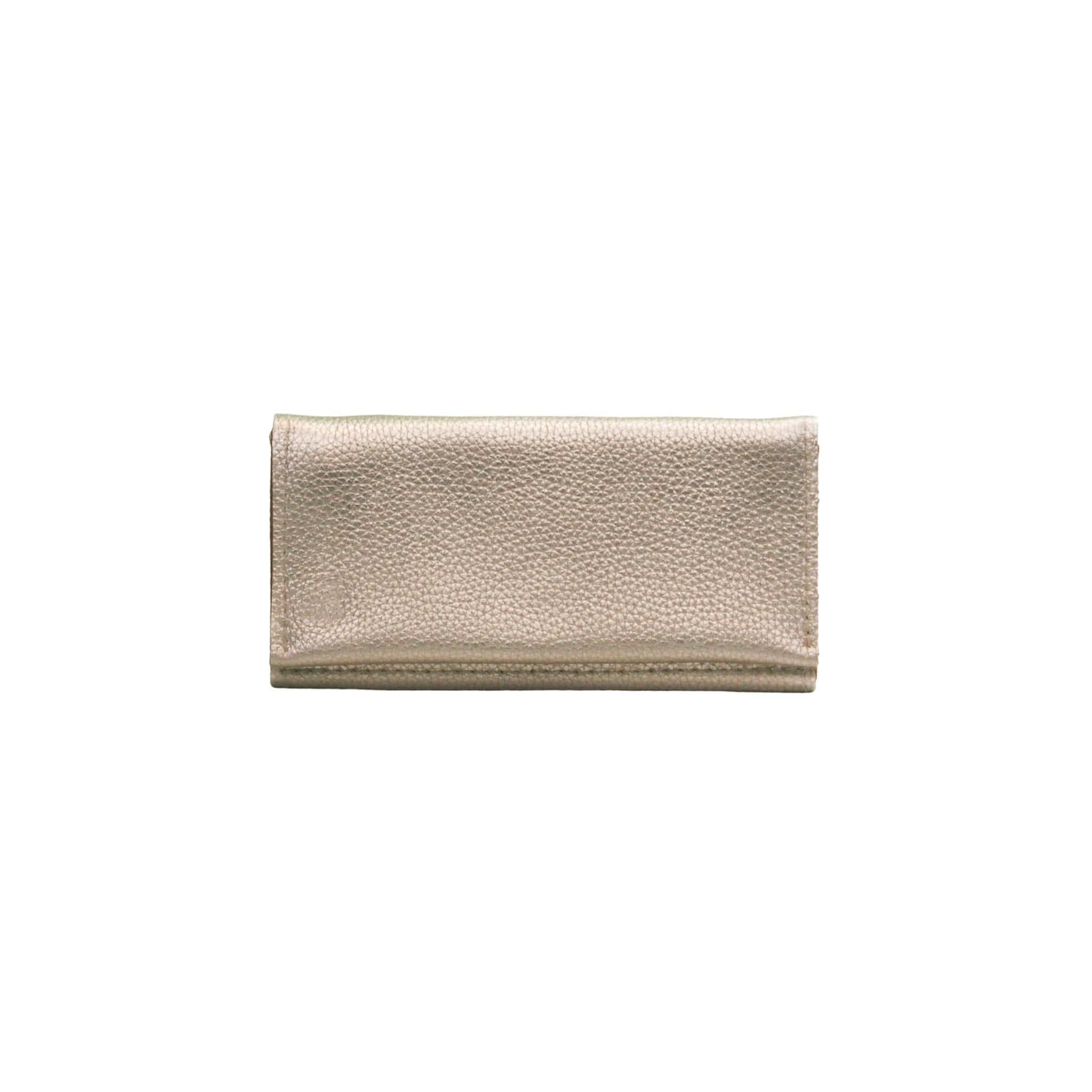 Platinum Leather Wallets for Women