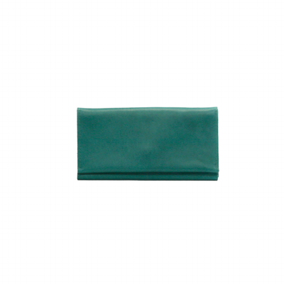 Women's  Leather Wallet in Turquoise by Kerry Noël.